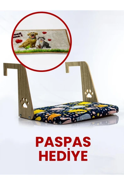 Kalorifer Petek Radyatör Yatağı,Kedi-Köpek Yatağı, Askılı Kedi Yatağı, Hediye Paspas ürün görseli 1
