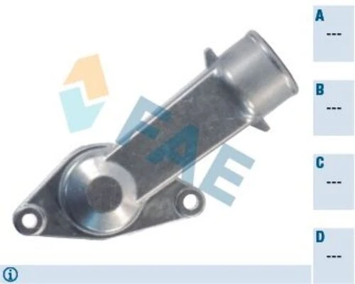 FAE 54326  TERMOSTAT YUVASI ASTRA F CORSA B ürün görseli 1