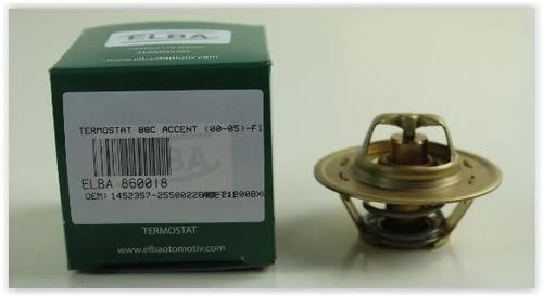 Elba 860018  Termostat 88°C Accent 00-05 -Fiesta 88-95 Getz 02-05 -Micra 03-10 -Note 06- 1.3 1.5 1.4 ürün görseli 1