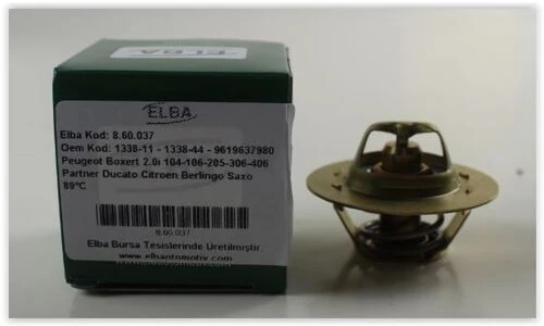 Elba 860037  Termostat (88C) R11-Flash-R9-R19 Dzl-Lgn(93-01)-Kng-Ducato-P106-P30P405-Xantıa ürün görseli 1