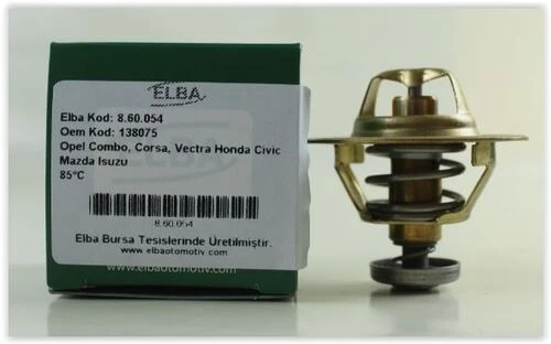 Elba 860054  Termostat 85C Opel Astra H 1.7Cdtı-Combo 1.7D-Corsa B 1.5D-Corsa C 1.7Dtı-Vectra B 1.7Td ürün görseli 1