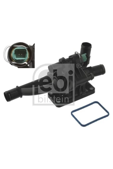 FEBI 36173  Termostat 207 307 407 1.6 Hdı Volvo C30 S40 Iı 1.6d Cmax Iı Fiesta Vı Focus Iı 1.6 Tdcı S ürün görseli 1