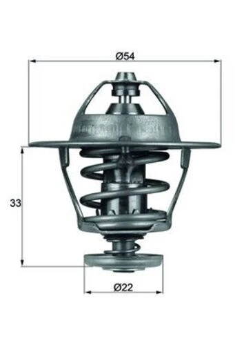 Mahle TX5385D -knecht-behr Tx5385d Termostat 85 Corsa B C Astra F G H Combo Vectra B 1.7 Dti 1.7 Cdti 1338075 1338075 ürün görseli 1