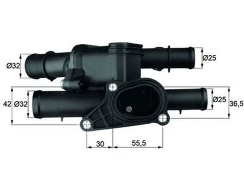 Mahle TM2105 -knecht-behr Tm2105 Termostat 105 Otomatik Golf Iv 98 06 Bora 99 05 A3 97 03 Octavia 01 11 1.6 Bfq 06a121111a ürün görseli 1