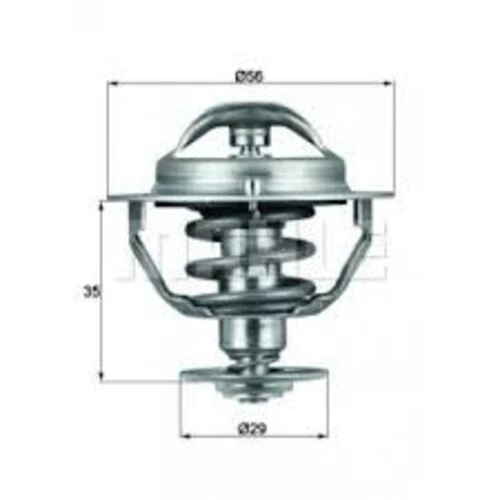 Mahle TX7382D TERMOSTAT 82°C AURIS 1.4D-4D Corolla Uyumlu 2.0D 4D HIACE ürün görseli 1