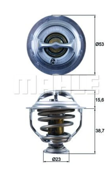 Mahle TX12395D Tx12395d Termostat Audi A3 8p1 95c ürün görseli 1