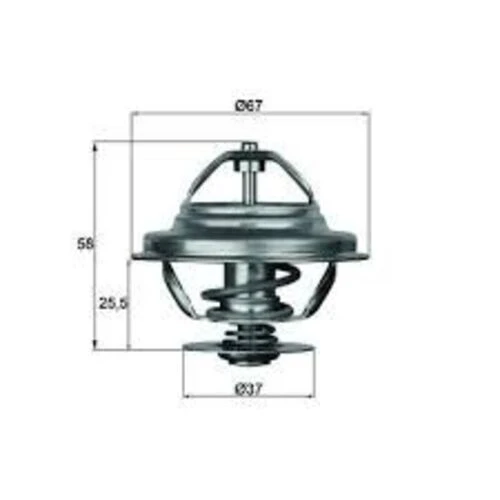 Mahle TX2180D Termostat Bmw 5 E12 80C ürün görseli 1