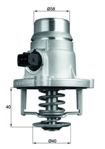Mahle TM27101 -knecht-behr Tm27101 Termostat Gövdelı Bmw F22 F30 G20 F32 F10 E60 E63 F12 F13 F06 E65 G14 G15 G01 G02 E53 E70 F15 G05 E71 F15 11537586885 ürün görseli 1