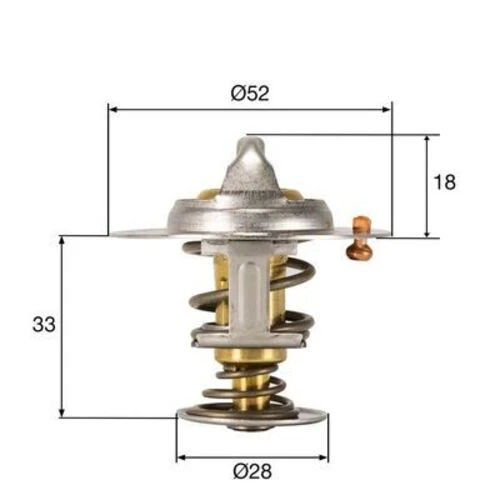 Mahle TX32792D -knecht-behr Tx32792d Termostat Thermostat Housing 1098228 ürün görseli 1