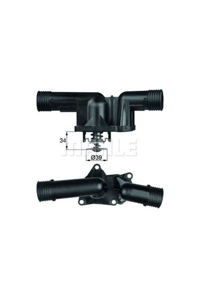 Mahle TI2495 Termostat Bmw Komple E36 318ıs 95-99 E46 318ıs 95-98 E46 318tı 95-00 E36 Z3 1.9 95-99 ürün görseli 1