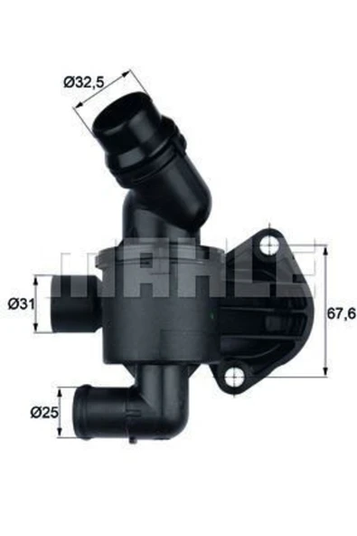 Mahle TI3487 Termostat Komple 87°c A4 A5 A6 2.0 Tdı 09- Caga Caha ürün görseli 1