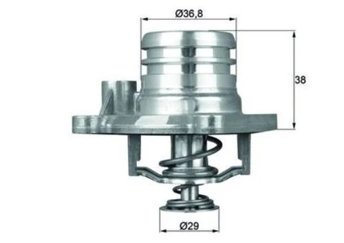 Mahle TI1392 -knecht-behr Tı1392 Termostat 92 Agila 1.0 1.2 1.0 16v 1.2 16v 00 1338004 1338004 ürün görseli 1