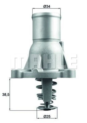 Mahle TI26092 TERMOSTAT 92°C KOMPLE ASTRA J INSIGNIA ZAFIRA B COR ürün görseli 1
