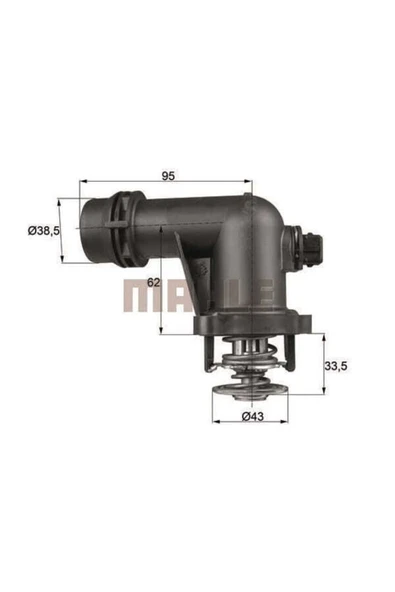 Mahle TM15105 Tm15105 Termostat 105° Bmw E46-316ı 318ı ürün görseli 1