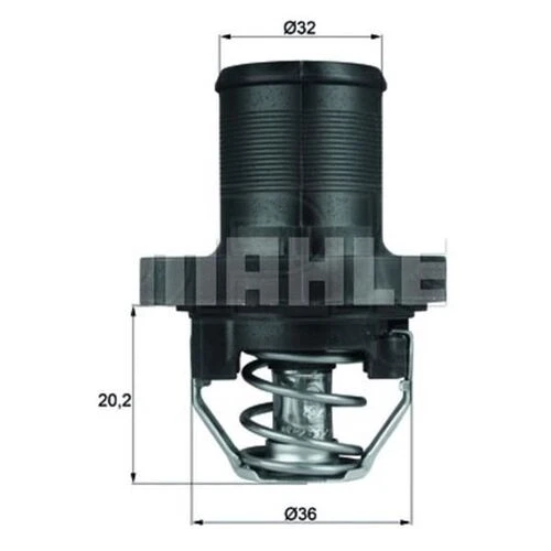 Mahle TI4789 TERMOSTAT KOMPLE 89°C 206 1.4 1.6 98- 207 307 1.4 1. ürün görseli 1