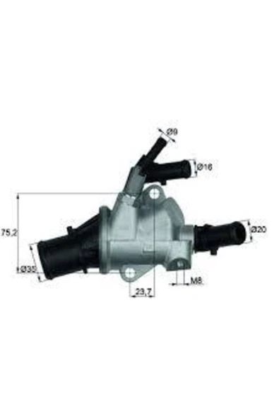 Mahle TI14888 Termostat Komple Fıat Croma 194 88c  Tı148.88 ürün görseli 1
