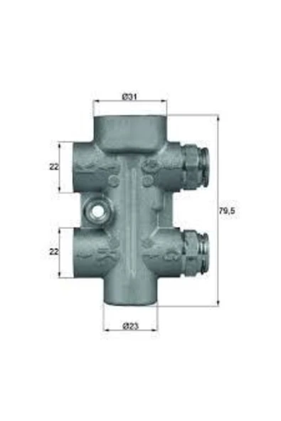 Mahle TO1095 Yag Sogutucu Termostat Mercedes-benz B Class W245 95c ürün görseli 1