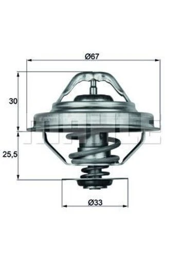 Mahle TX2888D Tx2888D Termostat Bmw 3 E36 88C 518002397 ürün görseli 1