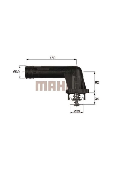 Mahle TI2095 Tı2095 Termostat 95 C.e36 93 M43b16-m43b18 ürün görseli 1