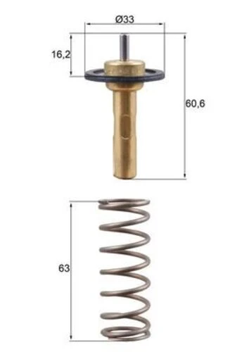 Mahle TX31190D -knecht-behr Tx31190d Termostat Thermostat İnsert ürün görseli 1