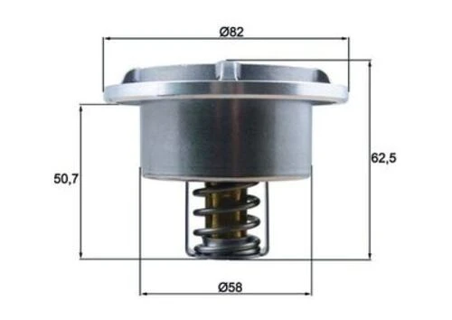 Mahle THD675 -knecht-behr Thd675 Termostat Thermostat. Heavy Duty 0 ürün görseli 1