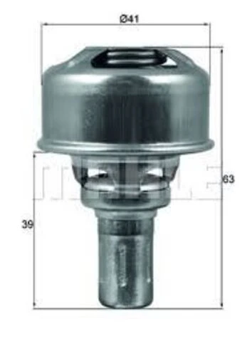 Mahle TX16685D TERMOSTAT 85°C ACCENT 06-10 GETZ 05-09 1.5CRDI i10 ürün görseli 1