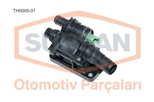 Supsan TH0005 -1 Termostat Ford Fiesta/Fusion 1.6 TDCI 90Bg Eng. Hhjc-Hhjd-Hhje-Hhjf-Ubja 2001-2012 - Focus 1.6 Td ürün görseli 1