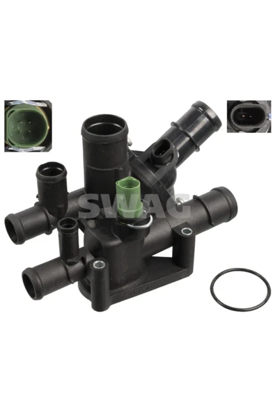 Swag 30108921 Termostat Muhafaza. Conta Ve Sıcaklık Şalteri Ile Febı 108921 ürün görseli 1