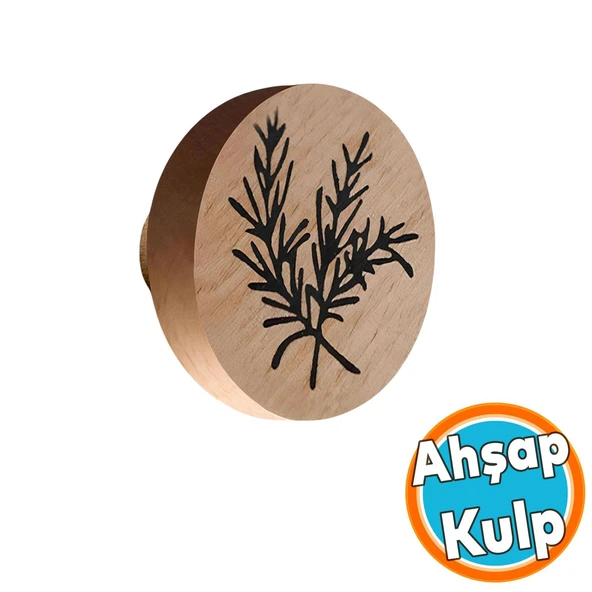 Ahşap Kulp Düğme Ağaç Desenli Mobilya Dolabı  Çocuk Odası Çekmece Mutfak Dolap Kulpu Kulbu Kulpları ürün görseli 1