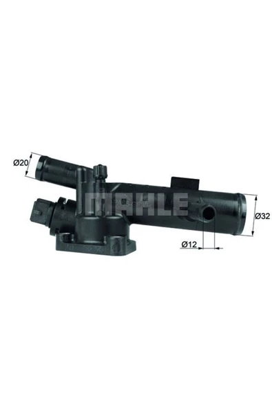 Mahle TI3989 TERMOSTAT 89°C KOMPLE CLIO MEGANE KANGOO LOGAN 1.5DC ürün görseli 1