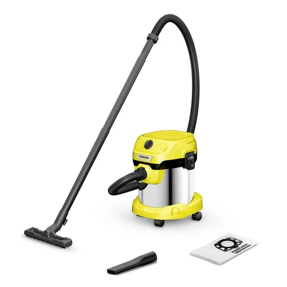 Karcher WD 2 Plus S V-15/4/18 Islak Kuru Elektrikli Süpürge ürün görseli 1