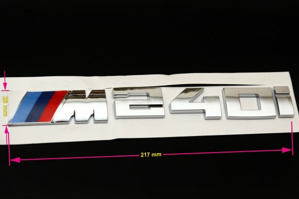 BMW M240i YAZI KROM ürün görseli 1