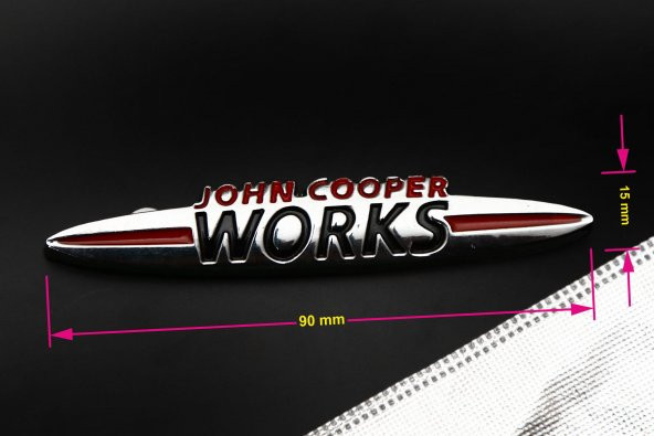 JOHN COOPER WORKS YAZI KÜÇÜK ürün görseli 1