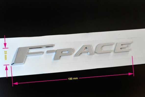 JAGUAR F-PACE YAZI ürün görseli 1