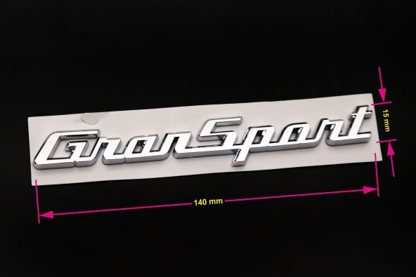 MASERATI GRANSPORT YAZI ürün görseli 1