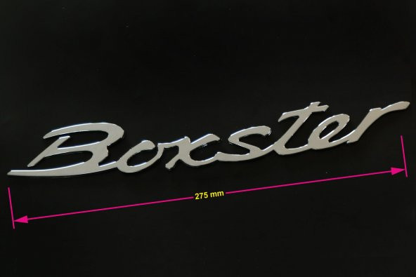 PORSCHE BOXSTER YAZI ESKİ MODEL ürün görseli 1