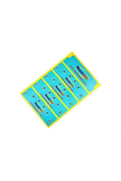 Nazarone 10mm şeffaf çıtçıt ürün görseli 1