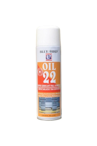 Oil 22 Sentetik Yağlayıcı Sprey 500Ml / BLUE.028 ürün görseli 1
