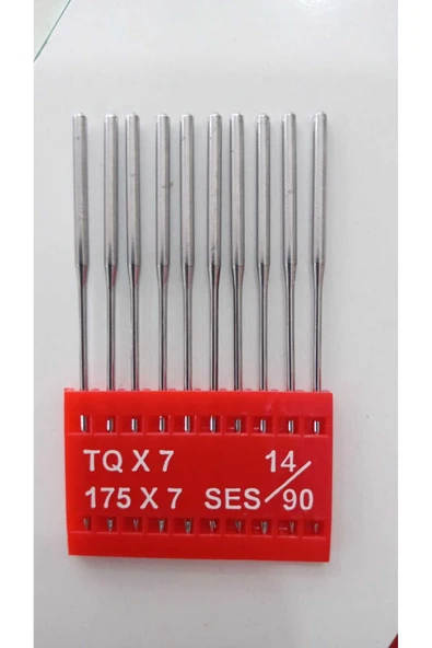 Düğme Uzun Dikiş İğnesi / TQX7 SES 14/90 10ADET ürün görseli 1