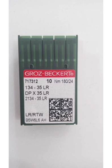GROZ BECKERT KOLLU MAKİNE BALTALI İGNESİ  DPX35 180/24 ürün görseli 1