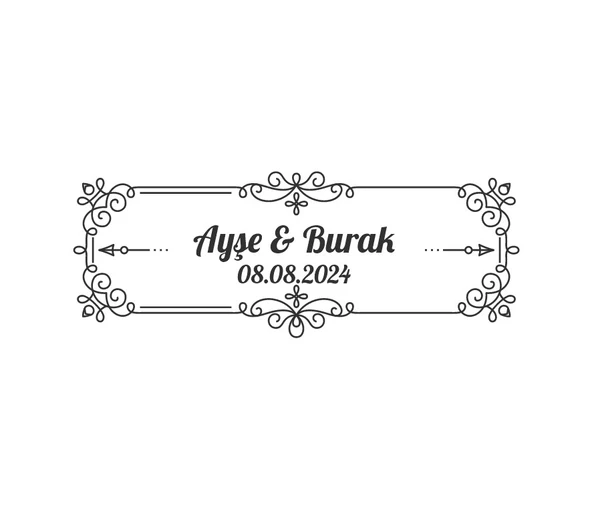 Kozalak ve Meyveli Yuvarlak Etiket Kına Nişan Düğün 3x3 cm özel etiket / 50 adet sticker ürün görseli 1