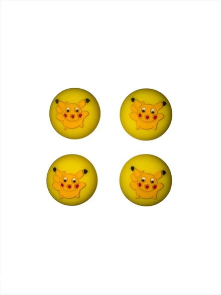 Desenli Xbox One-xbox S-xbox X Ps4 Ps5 Analog Koruyucu Silikon Pad Uyumlu ürün görseli 1
