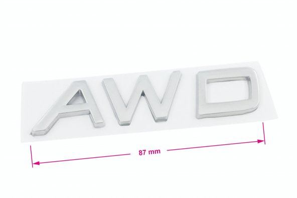 VOLVO AWD BAGAJ YAZISI ürün görseli 1