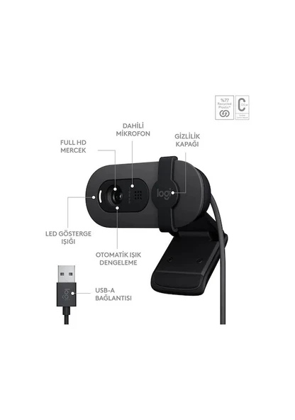 Brio 105 Kurumsal Web Kamerası - Resim 2