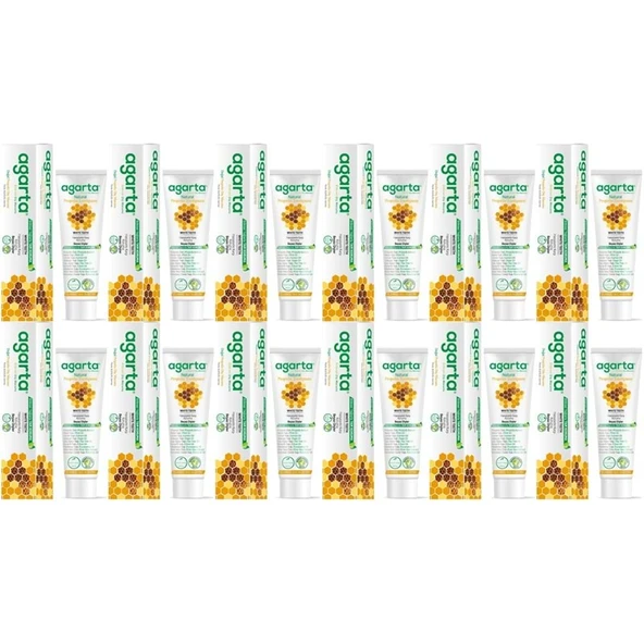 Agarta Doğal Diş Macunu 100ML Propolis (12 Li Set) ürün görseli 1