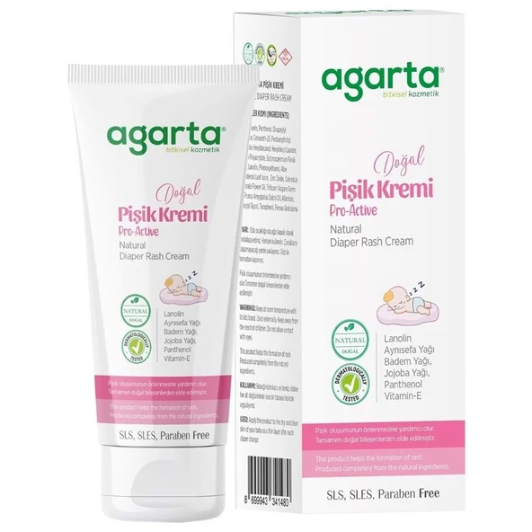 Agarta Doğal Pişik Kremi 100ML ürün görseli 1