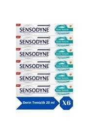 Sensodyne Derin Temizlik Diş Macunu 20 gr x 6 Adet ürün görseli 1