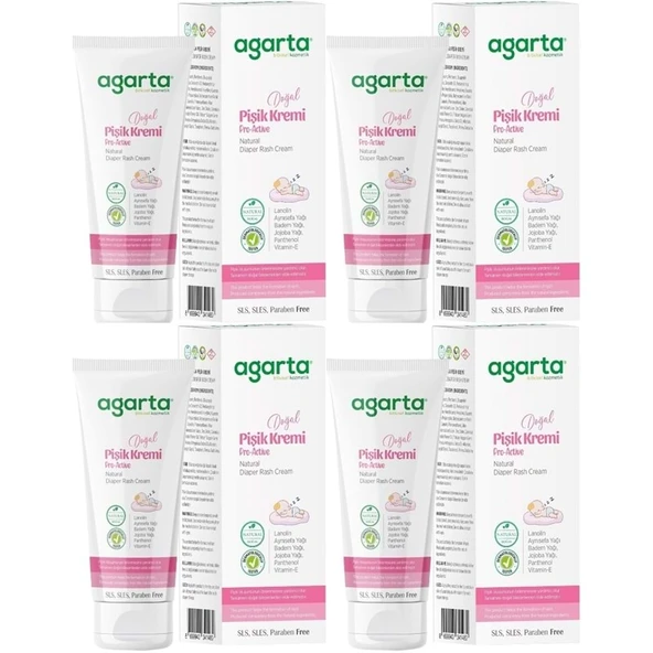Agarta Doğal Pişik Kremi 100ML (4 Lü Set) ürün görseli 1