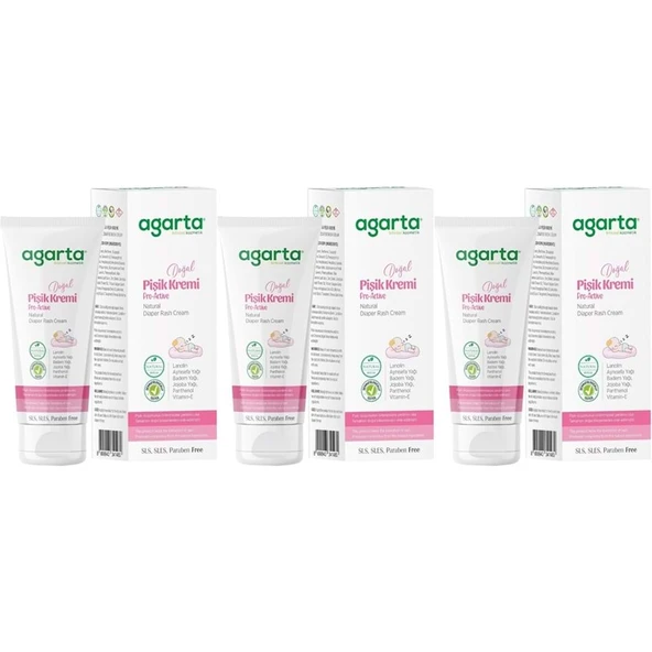 Agarta Doğal Pişik Kremi 100ML (3 Lü Set) ürün görseli 1