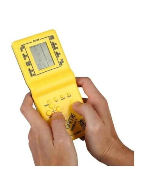 Nostaljik El Atarisi Tetris Sarı. ürün görseli 1